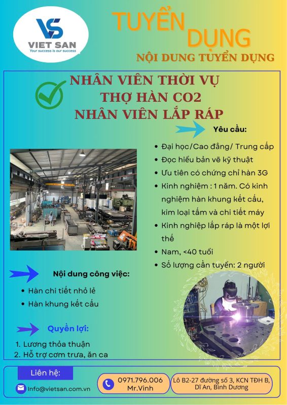 Việt San - Thợ hàn